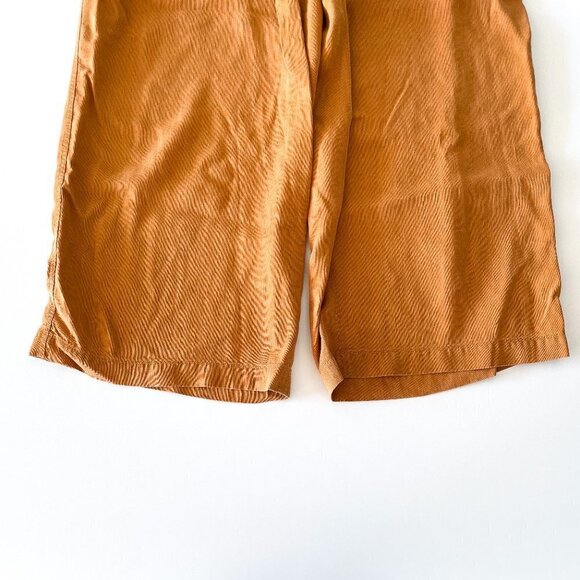 Wilfred High Rise Linen-blend Wide Leg Cropped Pant - Picture 7 of 12